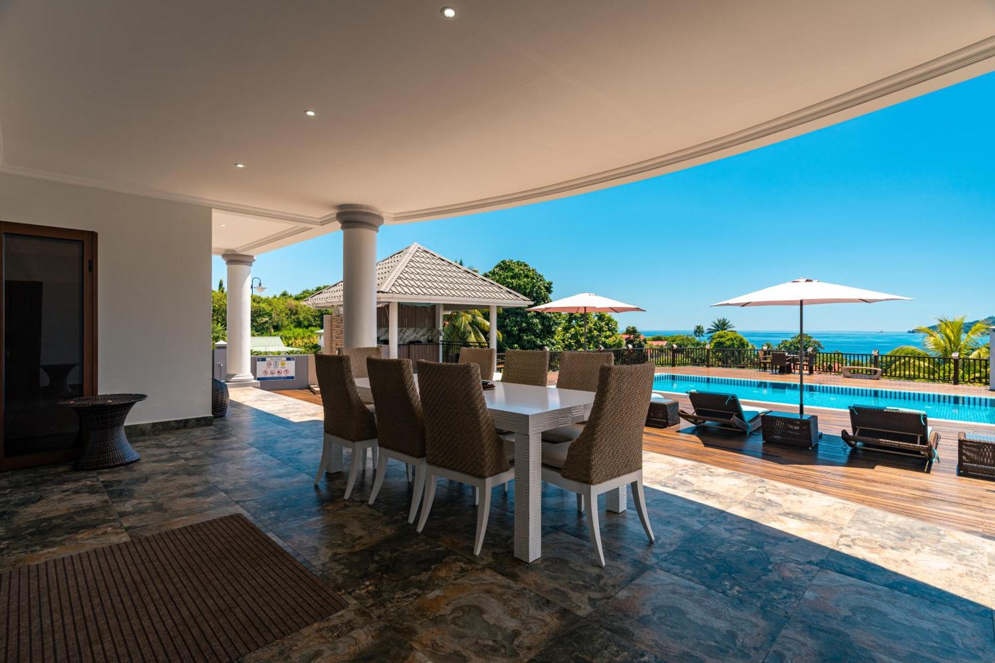 D'Offay Seaview Apartments Beau Vallon  Eksteriør bilde