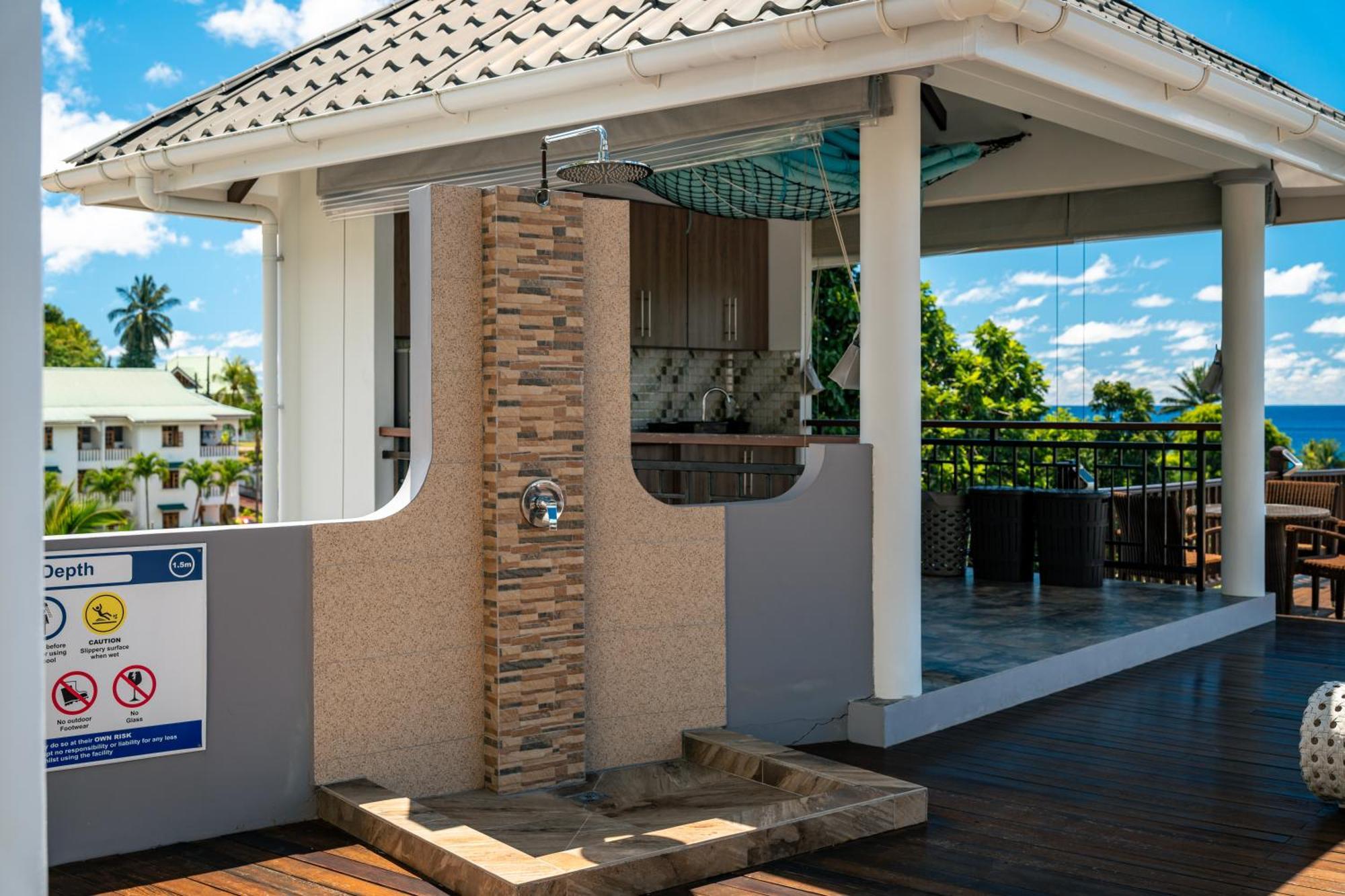 D'Offay Seaview Apartments Beau Vallon  Eksteriør bilde