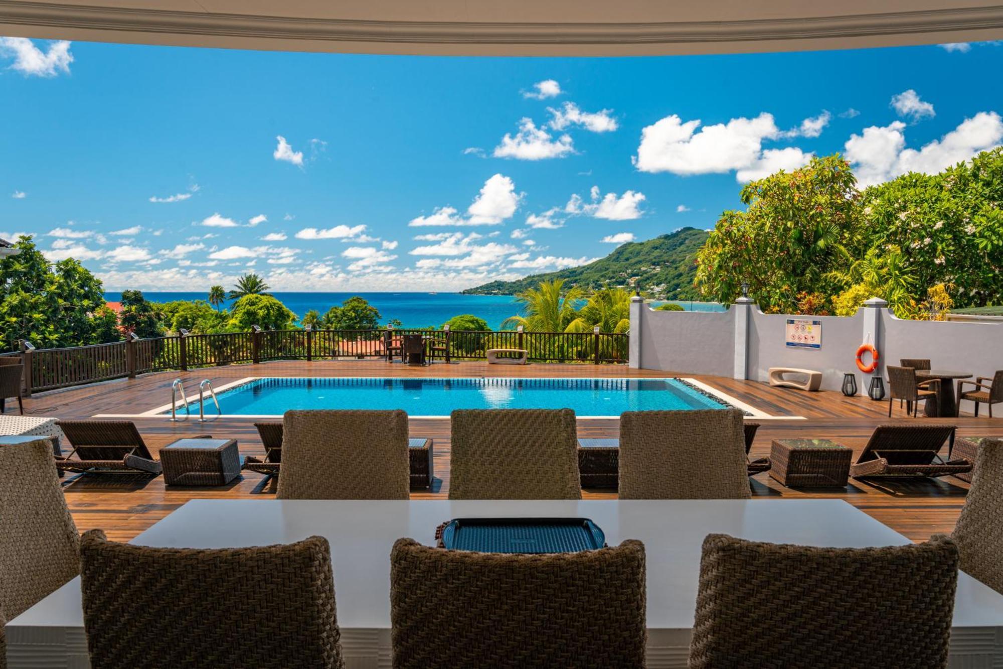 D'Offay Seaview Apartments Beau Vallon  Eksteriør bilde