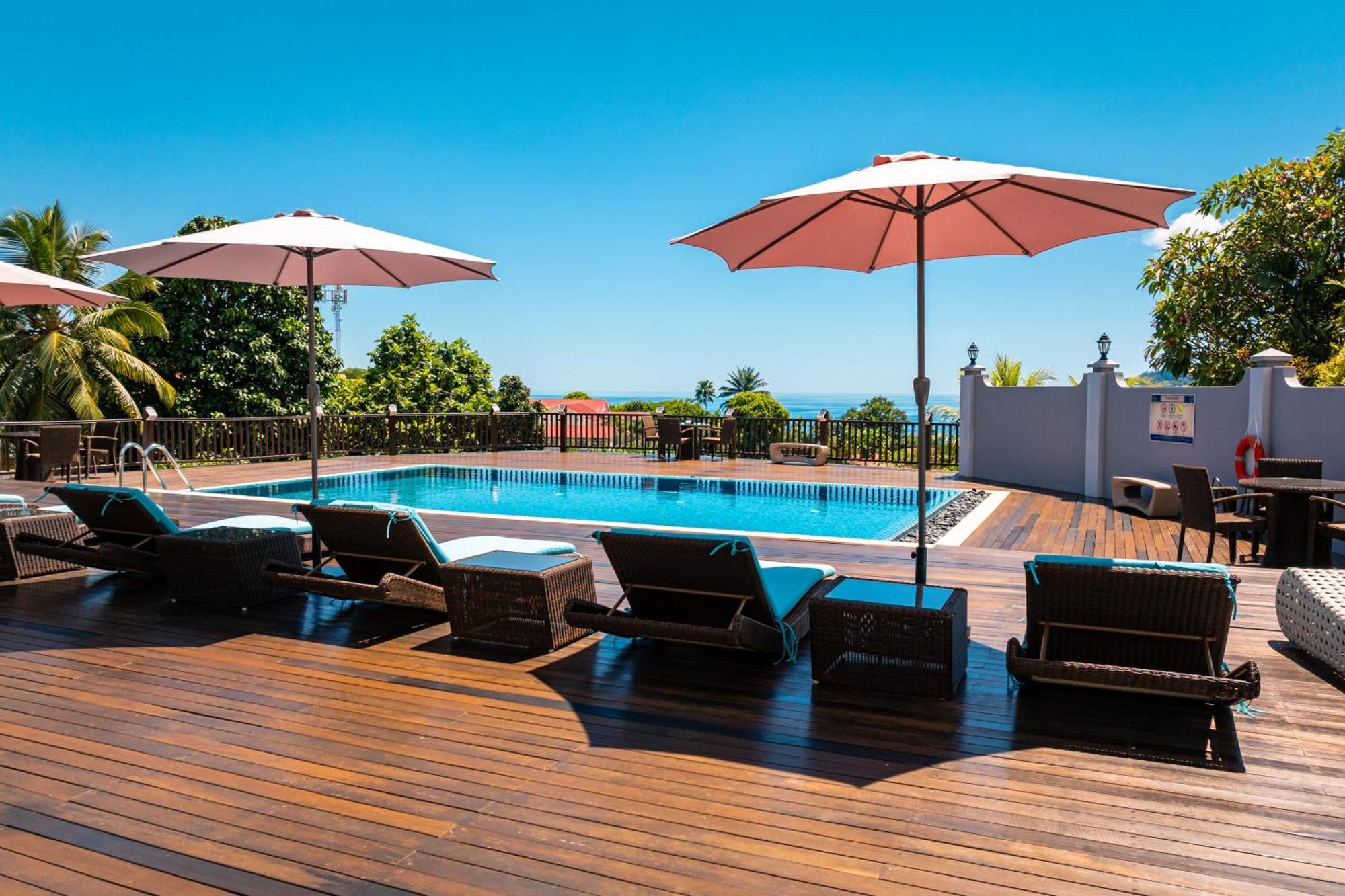 D'Offay Seaview Apartments Beau Vallon  Eksteriør bilde